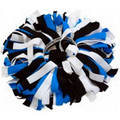 Spirit Pomchies  Ponytail Holder - Black/Capri Blue/White